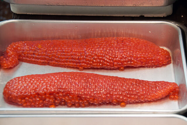 what is salmon roe