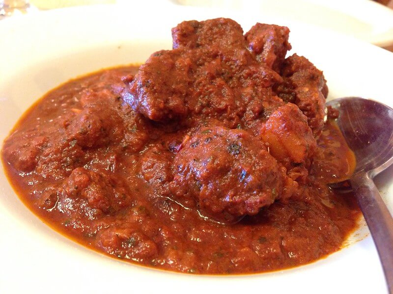 lamb vindaloo