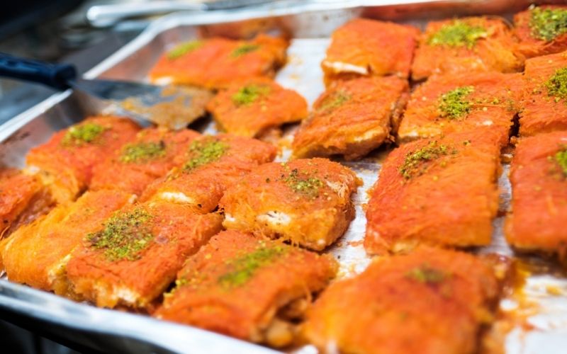 lebanese kanafeh recipe