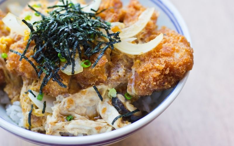 chicken katsudon