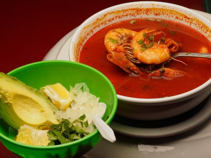 mexican caldo de camaron