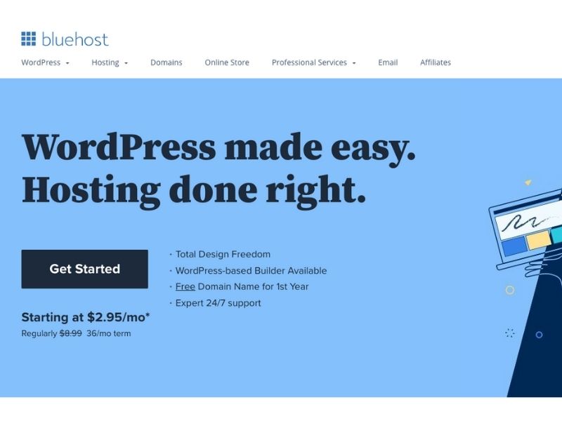 bluehost-wordpress-integration